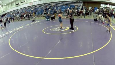 14U Boys - 100 lbs Cons. Round 3 - James Jr. Sanders, Florida vs Colin Weber, Ringers Wrestling Club