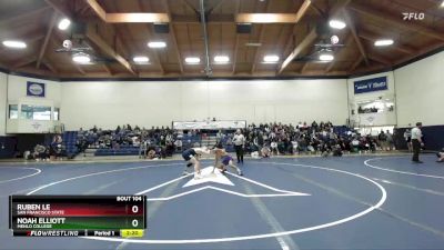 149 lbs Cons. Semi - Noah Elliott, Menlo College vs Ruben Le, San Francisco State