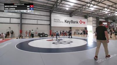 70 kg Champ. Round 1 - Bryce Shelton, Air Force Regional Training Center vs Cael Larson, Viking RTC