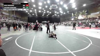 54 lbs Rr Rnd 4 - King Enriquez, Unattached vs Luciano Sanchez, Westy Futures