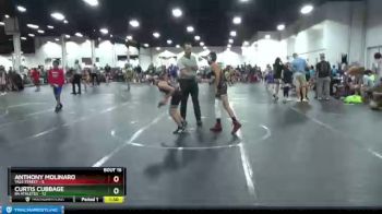 84 lbs Round 4 (8 Team) - Anthony Molinaro, Yale Street vs Curtis Cubbage, 84 Athletes