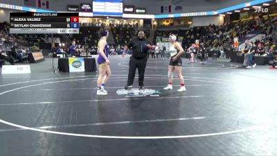 160 lbs Champ. Round 1 - Alexa Valdez, Quincy vs Skylah Chakouian, Elmira College