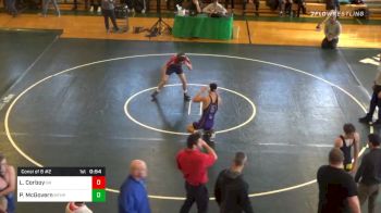138 lbs Consolation - Luke Corboy, Bridgewater-Raynham vs Patrick McGovern, Mt. Hope