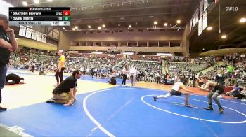 80 lbs 1st Place Match - Drayden Brown, Springdale Elite Wrestling Club vs Owen Smith, Team Conquer Wrestling
