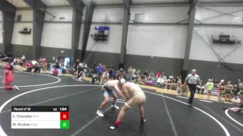 102 lbs Round Of 16 - Ethan Chandler, UP Outlaws vs Mathew Kinane, Coast Wrestling