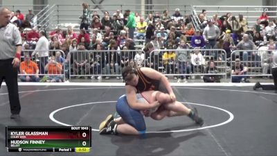 190 lbs Round 2 - Kyler Glassman, Colby Kids vs Hudson Finney, Beloit