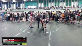 60 lbs Round 1 (6 Team) - Johnny Messina, Buxton vs Kellan Winters, U2 Upstate Uprising