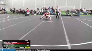132 lbs Round 3 (8 Team) - Braxton Peacher, Nebraska Blue vs Rayce Whiting, South Dakota Frenzy