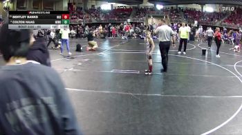 65 lbs Champ. Round 1 - Bentley Banks, NGSE vs Colton Haag, Nebraska Elite Wrestling Club