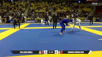 Thamara Ferreira vs Salla Simola | 2025 World Jiu-Jitsu IBJJF Championship
