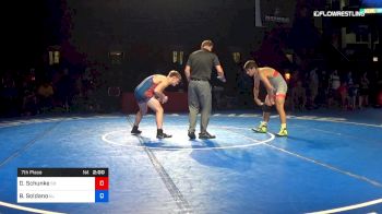170 lbs 7th Place - Damion Schunke, South Dakota vs Brian Soldano, New Jersey