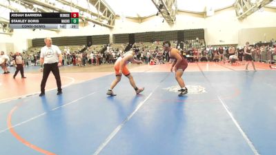 197-H lbs Consolation - Josiah Barrera, RedNose Wrestling School vs Stanley Boris, Mat Assassins