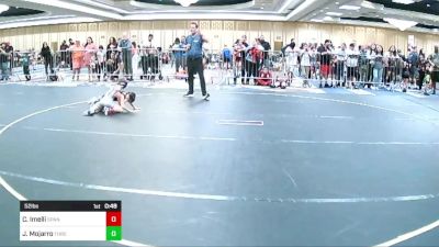 52 lbs Quarterfinal - Cody Imelli, Spanish Springs WC vs Jonathan Mojarro, Threshold WC