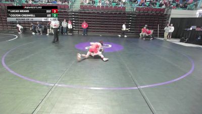 106 lbs Round Of 16 - Lucas Means, South Pointe vs Colton Creswell, Aiken