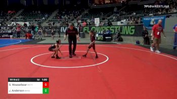 43 lbs Prelims - Germaine Weaselbear, Morningstar Wrestling vs Jaelyn Anderson, Nebraska Wrestling Academy