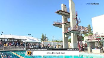 CIF State Championships, Diving Finals: Boys