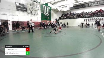 106 lbs 3rd Place - Julian Santana, Etiwanda vs Marcus Tolentino, Northview