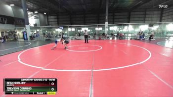 80/85 Semifinal - Treyson Denning, Crystal Coast Grapplers vs Sean Shelley, Bandits