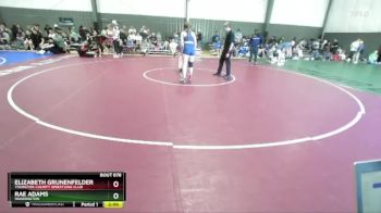 145 lbs Cons. Round 1 - Rae Adams, Washington vs Elizabeth Grunenfelder, Thurston County Wrestling Club