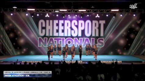 Reign Athletics - Ice [2026 L3 Junior - Flex - Small - B Day 2] 2026 CHEERSPORT National All Star Cheerleading Championship