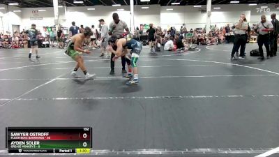 132 lbs Round 4 (6 Team) - Sawyer Ostroff, Flickr Boyz Batarangs vs Ayden Soler, Grease Monkey`s