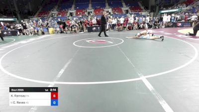 175 lbs Cons 32 #2 - Keegan Ramsay, PA vs Cooper Reves, KS