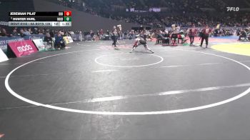 6A Boys 126 lbs Champ. Round 2 - Jeremiah Pilat, David Douglas Boys vs Hunter Hurl, Newberg Boys