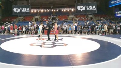155 lbs Champ. Rd Of 128 - Lorelei Weaver, Missouri vs Evie Stine, Wisconsin
