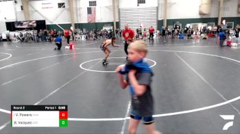 111-118 lbs Round 2 - Victoria Powers, Nebraska Wrestling Academy vs Bethany Vazquez, Dorchester