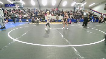 61 lbs Quarterfinal - Cole Schiltz, Verdigris Youth Wrestling vs Knox Perkins, Tahlequah Wrestling Club