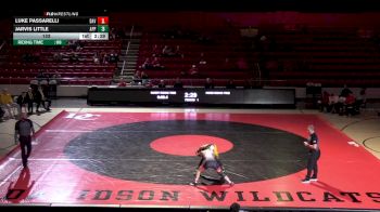 133 lbs Luke Passarelli, Davidson vs Jarvis Little, Appalachian State