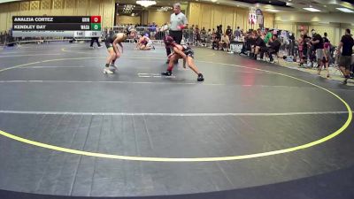 66 lbs Consolation - Analeia Cortez, Grindhouse WC vs Kendley Day, Wasatch WC