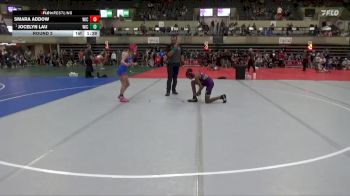 100 lbs Round 2 - Jocelyn Lau, Victory School Of Wrestling vs Smara Addow, Unattached