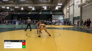 Prelims - Blake Leiszler, Cloud County Community College vs Lucas Glover, Colorado School Of Mines