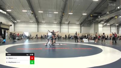 75 lbs Final - Asa Mann, Black Fox Wrestling Academy vs Crosby Mathews, Black Fox Wrestling Academy