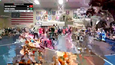 16 lbs Round 1 - Kelton Hickey, Indee Mat Club vs Tatum Siebel, Hudson Pirate Elite