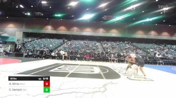 197 lbs Round Of 16 - Afton Silvis, Menlo vs Caden Gerlach, California Baptist University