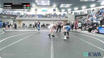 76 lbs Rr Rnd 2 - Ty Burns, Morrison Takedown Club vs Jax Gates, Ponca City Wildcat Wrestling