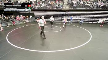3A 155 lbs 5th Place Match - Danika Nielsen, Delta vs Sydnei Christensen, Richfield