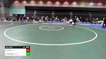 106 lbs Consi Of 8 #1 - Dorian Ervin, Eaglecrest vs Jerimiah Gonzalez, Meridian