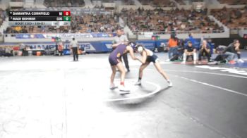 109-D1 Cons. Round 2 - Samantha Cornfield, Mesa High School vs Madi Behmer, Cactus Shadows High School