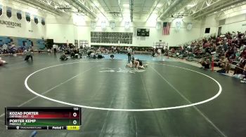 132 lbs Round 3 (3 Team) - Porter Kemp, Pinedale vs Kozad Porter, Cheyenne East