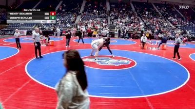 285-6A 3rd Place Match - Joseph Schulze, Camden County vs Henry Benjamin, Osborne