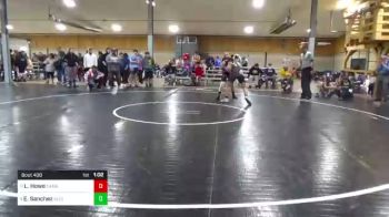 152 lbs Consi Of 8 #2 - Loagen Howe, Canastota vs Edwin Sanchez, Allentown