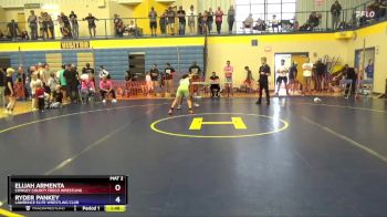 98 lbs Quarterfinal - Joseph Hawkins, Wichita Blue Knights Wrestling Club vs Gavin Simon, Dodge City Training Center