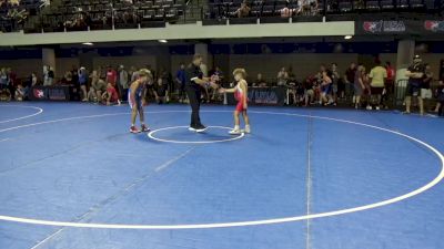 84 lbs Cons. Sub-quarters - Berringer Robbins, Greater Heights Wrestling vs Axel Forsman, Vici Wrestling Club