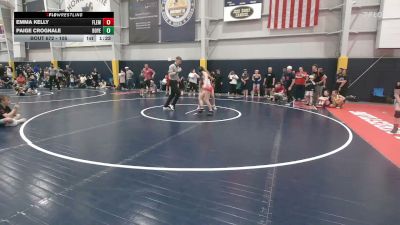 105 lbs Consolation - Emma Kelly, Flemington vs Paige Crognale, Boyertown