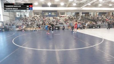 113 lbs 5th Place Match - Cameron Bartlow, Silvaback vs Quentin Walls, Silvaback