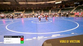 125 lbs Quarterfinal - Alana White, King Select vs Taya Johnson, Fox Valley Elite