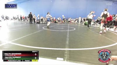 92 lbs Round 2 (4 Team) - Macyn Grandner, Firebird Elite vs Tristen Dupriest, Slyfox Silver